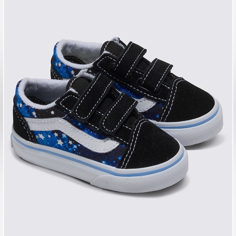 Glow in the Dark Vans Old Skool V Glow Galaxy